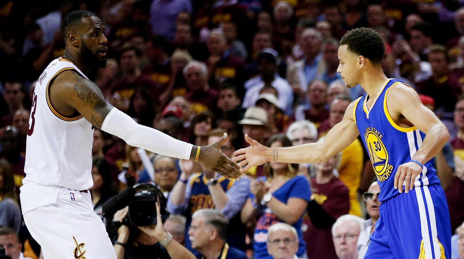 詹姆斯vs勇士:四年总决赛恩怨完整回顾